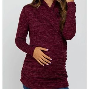 NWT PinkBlush maternity top size small